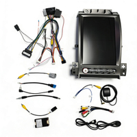 Autoradio 12,8 pouces avec Carplay, Android Auto, Mirror Link, GPS intégré, WiFi, Bluetooth pour Ford Taurus 2010-2019