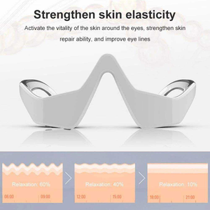 Dispositivo EMS para el Cuidado de los Ojos, Masajeador Ocular de Uso Doméstico, Dispositivo para Reducir las Ojeras y las Líneas Finas, Dispositivo para el Cuidado de los Ojos con Infusión de Esencia - Product Image 2