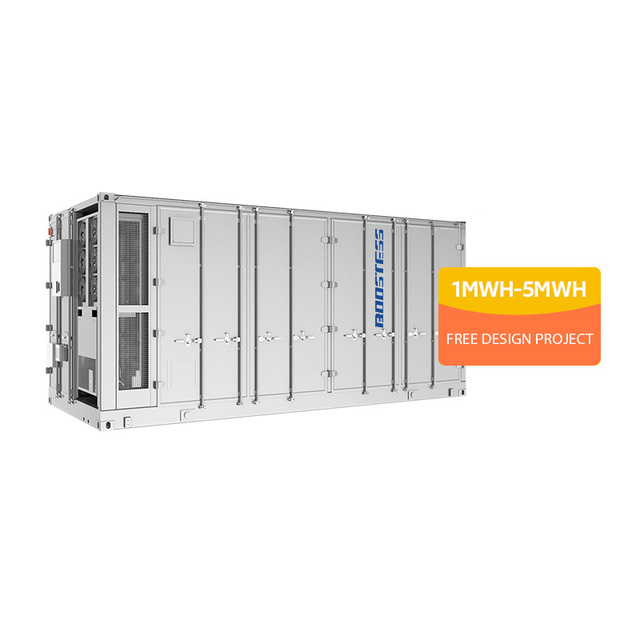 Containerized 1MWh 2MWh 5MWh BESS All-In-One Solar Energy Storage System Solar Generator Power Solution