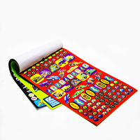 Un livre d'autocollants contenant 600 autocollants pour le gribouillage des enfants - Autocollants décoratifs pour le scrapbooking DIY des enfants.