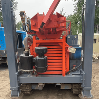 Équipement de forage hydraulique portable QYZJ-220, alimenté au diesel, machine de forage de puits d'eau pour ferme, profondeur de forage de 220 m