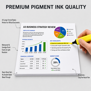 Encre Pigmentée WF-C879R 1000ml 4 Couleurs CMYK à Base d'Eau – Pack de Recharges pour WF-C869R WF-C878R WF-R5190 WF-R5690 – Vente en Gros - Product Image 3