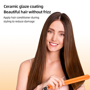 Lisseur <span class=keywords><strong>de</strong></span> cheveux en céramique professionnel 2 en 1, lissage et bouclage, chauffe rapide, anti-brûlure, <span class=keywords><strong>fer</strong></span> à lisser <span class=keywords><strong>de</strong></span> voyage pour femmes, tous types <span class=keywords><strong>de</strong></span> cheveux - Product Image 3