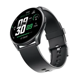 GTR1 montre intelligente montre de sport à écran rond bracelets de poignet Bluetooth montre de mesure de la température par pas