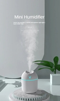 Diffuseur humidificateur ultrasonique à brume froide avec aromathérapie, portable et rechargeable pour la maison et la voiture, mini format, fonctionnement silencieux <36dB