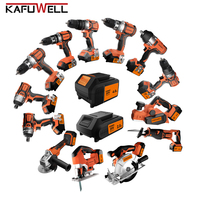 Gergaji Potong Kayu Tanpa Kabel Listrik Lithium Brushless KAFUWELL PA4510H-4D Industri 20V 4AH