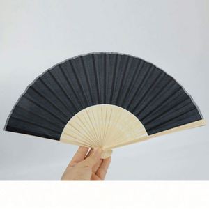 พัดไม้ไผ่สำหรับงานแต่งงานโปรดปรานอุปกรณ์เสริมงานฝีมือที่สง่างามปรับแต่งได้ - Product Image 2