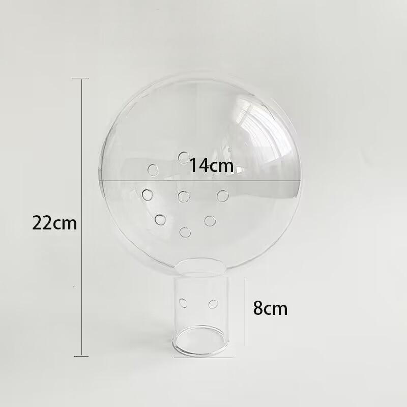 Ballon Bobo blanc (D14*H22cm)