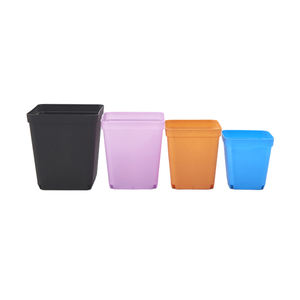 Vaso di semina per piante succulente da interno in plastica quadrata ecologica per l'orticoltura di vendita calda - Product Image 3