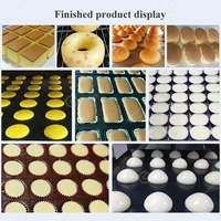 Distributeur de gâteaux, machine à cupcakes automatique, ligne de production de macarons, machine à fabriquer des madeleines, déposeur de muffins