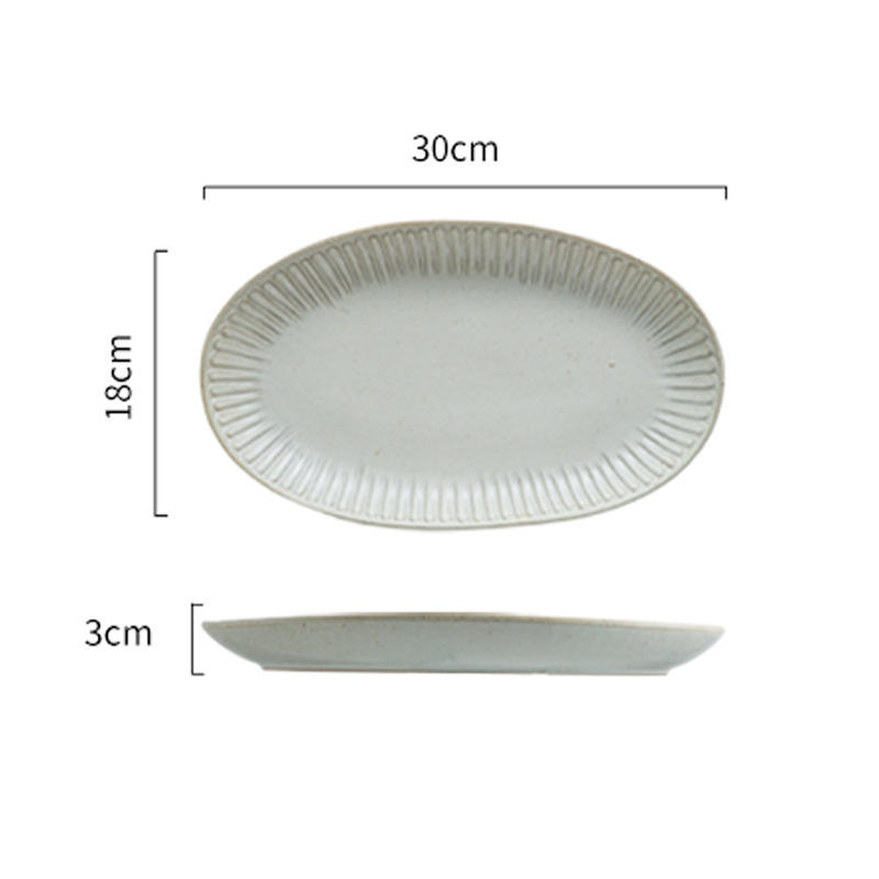 12 inch fish plate