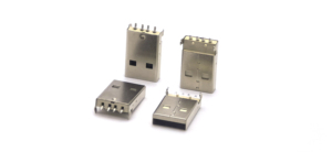 Conector USB Macho 2.0 AM Empotrado en Placa con Pilar de Posicionamiento de 1.95MM y Carcasa de Hierro 4P - Product Image 4