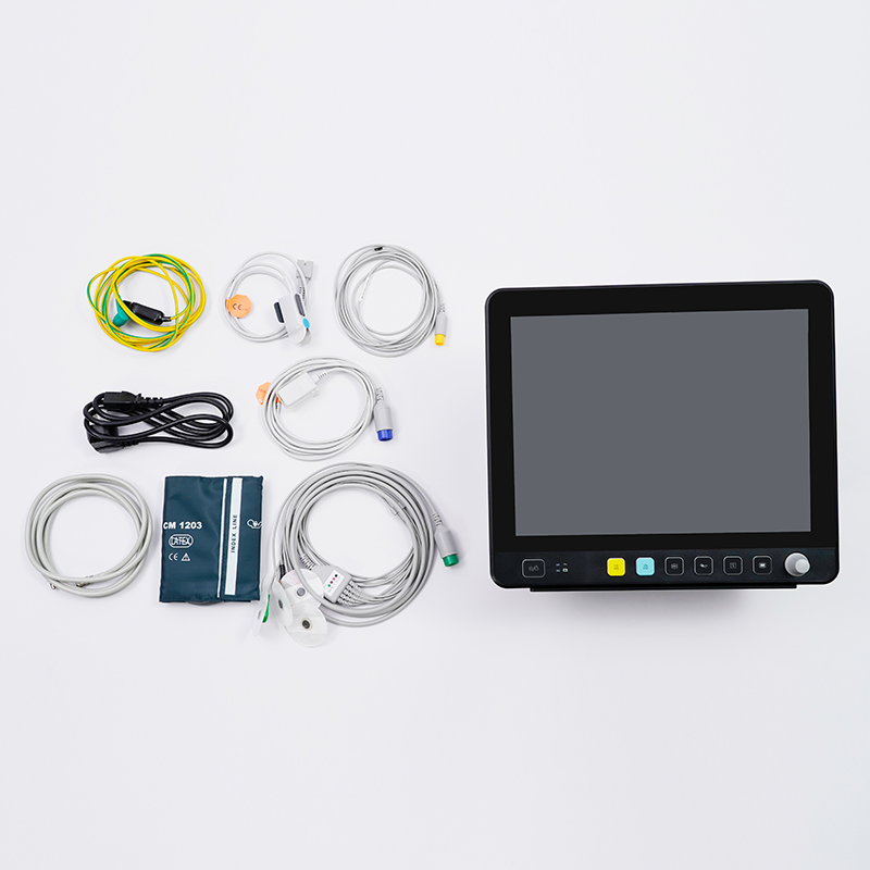 مراقب متعدد المعايير MN-PM005 تصميم جديد معتمد CE & ISO شاشة عرض ملونة لمريض الرضيع