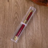 Boîte d'emballage de stylo en plastique translucide clair Hotsale Boîte de stylo transparente