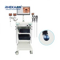 Laringoskop Fleksibel Serat Optik Portabel Video Medis Monitor Premium 3,5 Inci