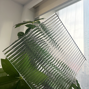 <span class=keywords><strong>Meilleur</strong></span> prix pour verre cannelé à motif nervuré de 6 mm, ultra transparent, trempable, pour paroi de douche - Product Image 5
