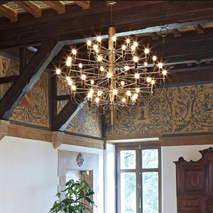 โคมไฟระย้าทรงมงกุฎสไตล์ผลไม้ฤดูร้อน สำหรับห้องรับประทานอาหาร ห้องนอน และห้องนั่งเล่น รุ่นจำลองแบบดั้งเดิม สำหรับบ้านแบบดูเพล็กซ์สูง สำหรับส่งออก - Product Image 4