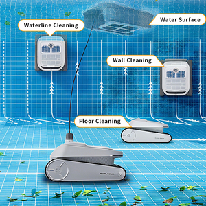 เครื่องดูดฝุ่นสระว่ายน้ำอเนกประสงค์ กำจัดใบไม้ ทราย และฝุ่นละเอียด - Product Image 4