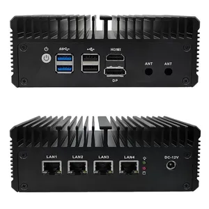 Prestazioni superiori 4*2.5G Gigabit Ethernet Fanless Mini Computer Linux finestre 11 Intel N5105 N6005 N100 Mini PC