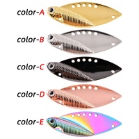 Appâts artificiels VIB en métal OEM, 7-20 grammes, en forme de poisson volant, appât dur vibrant avec hameçons