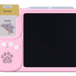 Tarjetas Cognitivas 2 en 1, Máquina de Aprendizaje Interactiva, Tarjetas de Memoria con Voz, Tableta de Escritura LCD, Juguete para Niños, Montessori, Juguete de Aprendizaje de Lectura y Pintura - Product Image 3