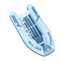 Bateau de pêche en aluminium de 12 pieds avec console centrale, modèle 2026, en promotion – Bateau semi-rigide 330