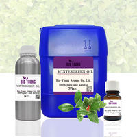 Penyegar Pakaian Minyak Wintergreen Alami Kualitas Terbaik dengan Aroma Tembakau, Wangi Tahan Lama, Kemurnian 100%