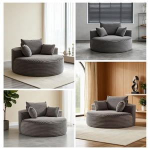 Canapé sectionnel compressé de conception européenne Tantra, revêtu de tissu, pour appartement et villa, livré en boîte - Product Image 5