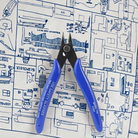 Mini-pinces diagonales 170 mm antidérapantes en caoutchouc, coupe-fils électriques de qualité industrielle, personnalisables OEM/ODM, garantie 1 an