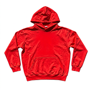 Sweat à capuche unisexe épais coupe droite style américain automne motif cœur décontracté coupe-vent écologique - Product Image 5