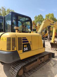 Excavatrice sur chenilles KOMATSU PC56 d'occasion de haute qualité, mini-excavatrice de 5 tonnes, faible nombre d'heures de travail, pas de révision importante, vente chaude - Product Image 3