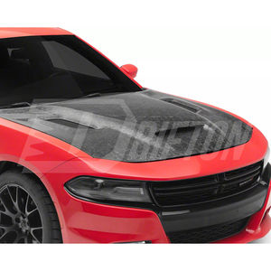 Capó de Fibra de Carbono Estilo RedEye para Dodge Charger 2015-2023 - Product Image 3