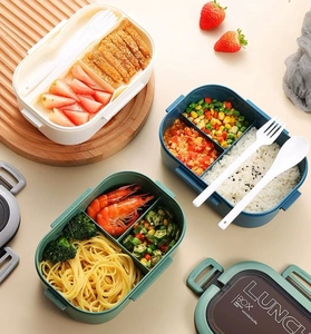Cute Lunch <b>Box</b> for Kids Compartments Microwave Bento Lunchbox Children Kid School Outdoor Camping Picnic Food <b>Container</b> Portable - Product Image 4