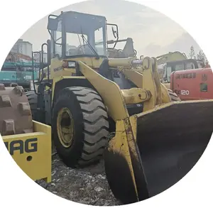 Boa Condição Usado Wheel Loader Komatsu WA320-3, Carregador Frontal para Construção com baixo preço Venda quente da China