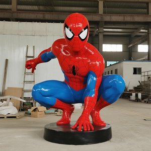 Patung karakter kartun kustom, model gambar film dan Anime, dekorasi Resin serat kaca, ukuran yang dapat dipilih - Product Image 3