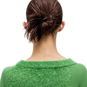 Sweat-shirt en mohair personnalisé pour femme, vente en gros, pull oversize doux et moelleux, col rond, chaud, streetwear d'hiver, mode décontractée de luxe - Product Image 4