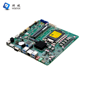 เมนบอร์ด Yentek LGA 1151 X86 Z390 ชิปเซ็ตความเร็วสูง HD LVDS LAN COM เมนบอร์ดอุตสาหกรรม 170*170 มินิ ITX - Product Image 1