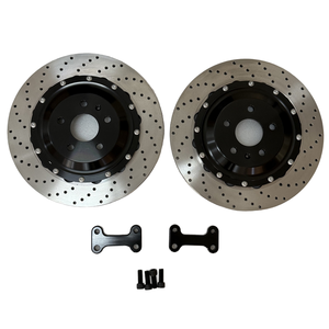 Grandi dischi freno posteriori con adattatore a campana centrale per Golf mk7 595 Abarth 500 Mini Cooper R56 Alphard Hybrid Honda <span class=keywords><strong>S2000</strong></span> - Product Image 5