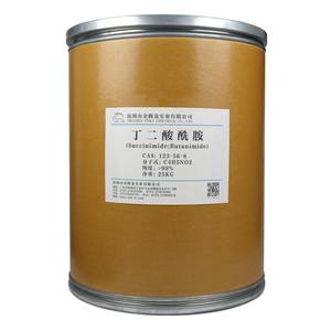 백색 결정질 분말 석시미드 CAS NO 123-56-8 - Product Image 1