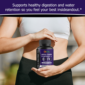 แคปซูลน้ำส้มสายชูแอปเปิ้ลคีโต 1500 มก. สูตรควบคุมน้ำหนัก ช่วยลดความหิว กระตุ้นการย่อยอาหาร ราคาดี - Product Image 3