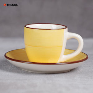 Juego de Vajilla Clásico de Estilo Americano, Ecológico y Sostenible, de Cerámica y Gres Pintado a Mano - Product Image 3