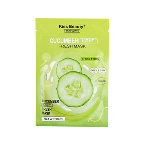 Kiss Beauty Nouveau Vegan Tender <span class=keywords><strong>Concombre</strong></span> Light Fresh <span class=keywords><strong>Masque</strong></span> Visage En Gros Naturel Blanchissant Éclaircissant Docile Peau <span class=keywords><strong>Masque</strong></span> Facial - Product Image 3