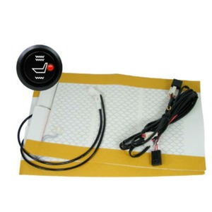 Coussin chauffant pour siège de voiture avec interrupteur de commande, pour modification de siège, ajustement standard, en plastique - Product Image 1