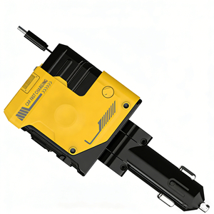 <span class=keywords><strong>Chargeur</strong></span> de voiture rétractable Type C, adaptateur de <span class=keywords><strong>chargeur</strong></span>, accessoires électriques pour téléphone, option multicolore, best-seller 2026 - Product Image 1
