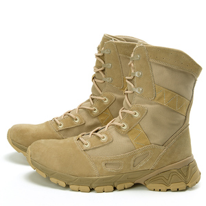2020 Tốt Nhất Chiến Đấu Giày Người Đàn Ông Khởi Động Chiến Thuật Khởi Động PU Bông Vải Mùa Đông Giày Cho Nam Giới Cao Su Rắn Lưới Giày Không Thấm Nước 1 Cặp - Product Image 2