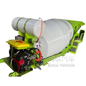 Concrete Mixing Tank Concrete Mixing Truck Concrete Mixer Drum Cement Shipping Tank Cement Mixing Tank With Diesel Engine