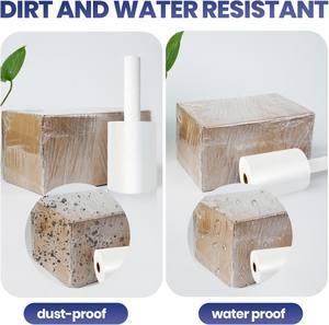 Film étirable en plastique PE transparent de qualité industrielle, 1000 pieds, mini-rouleau, pour l'emballage de palettes et le déménagement de meubles - Product Image 5