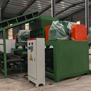 Machine à déchiqueter les pneus industriels / Déchiqueteuse de pneus - Équipement de recyclage robuste pour la découpe de pneus et la production de granulés - Product Image 3