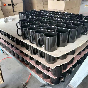 Custom Logo Blank Sublimation <b>Ceramic</b> <b>Mug</b> <b>Travel</b> Souvenirs Black Reusable Water Tea Milk <b>Ceramic</b> Coffee <b>Mug</b> for Promotional Gift - Product Image 3