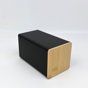 Ready Stock Metal Canister With Bamboo Lid Food Grade Airtight <b>Tin</b> <b>Storage</b> Jar For Tea Coffee Sugar Kitchen Food Container - Product Image 2